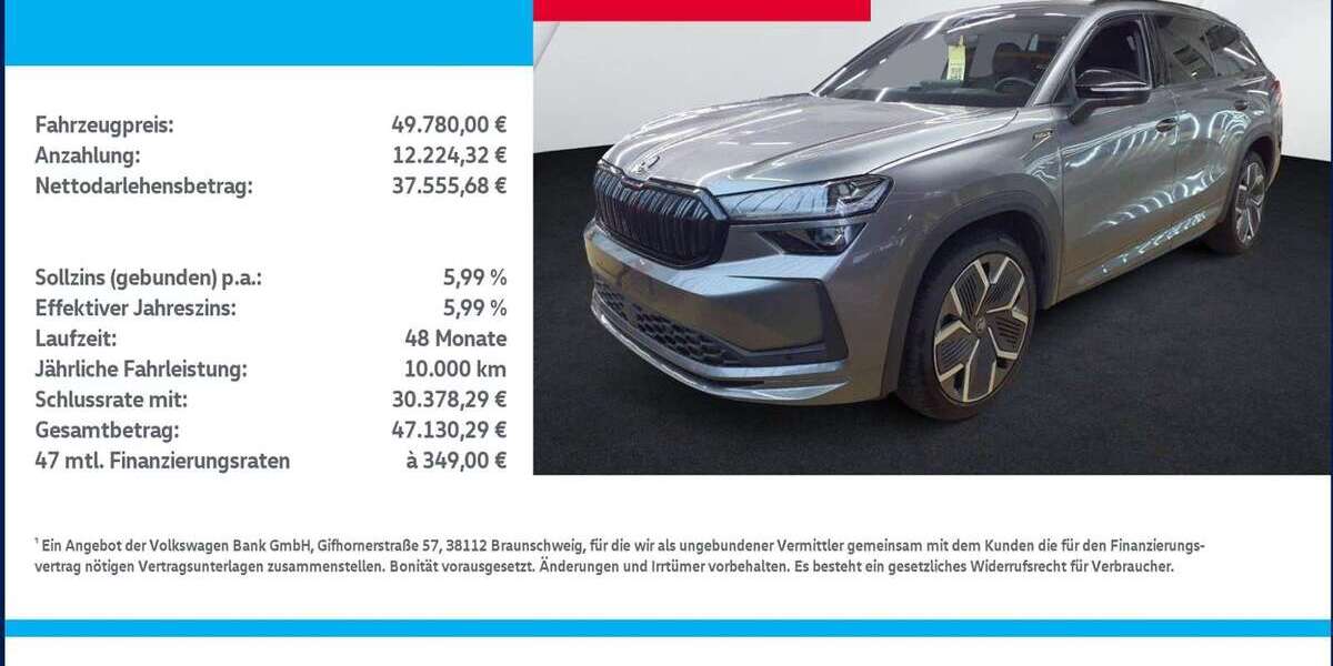 Skoda Kodiaq 29.999 km 49.780 &euro; Nordhorn 48529