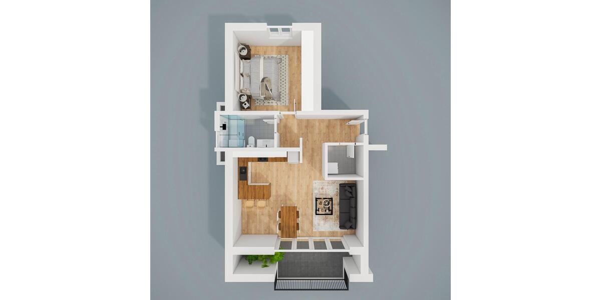 Etagenwohnung Lingen (Ems) Damaschke - 2 Zimmer, 73 m&sup2;, 880&euro; | Angebot:23144370