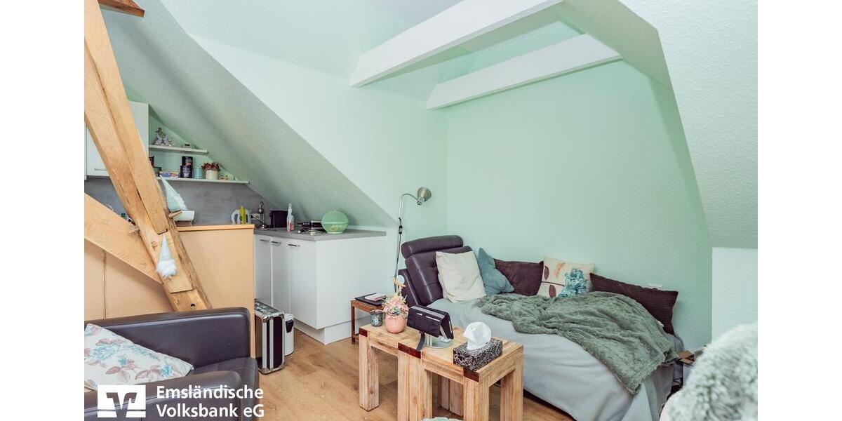 Dachgeschoßwohnung Lingen (Ems) Gauerbach - 2 Zimmer, 77 m&sup2;, 780&euro; | Angebot:26095435