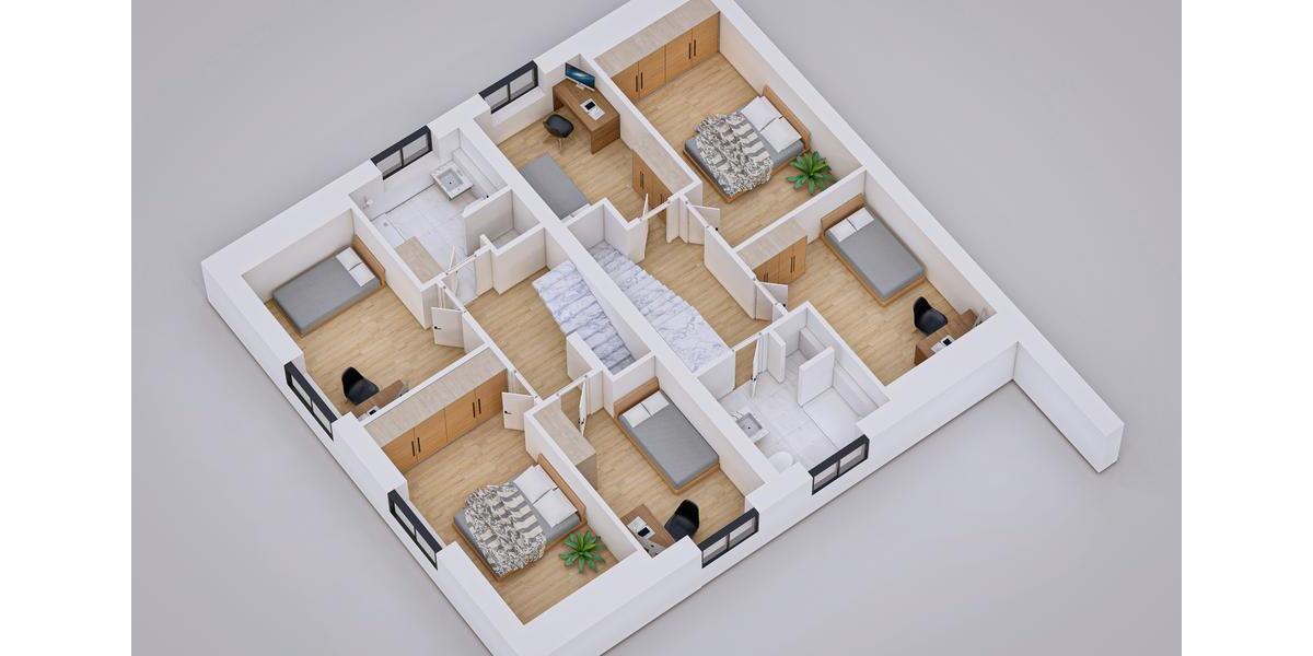 Doppelhaushälfte Lingen (Ems) Damaschke - 4 Zimmer, 130 m&sup2;, 1.490&euro; | Angebot:26647856