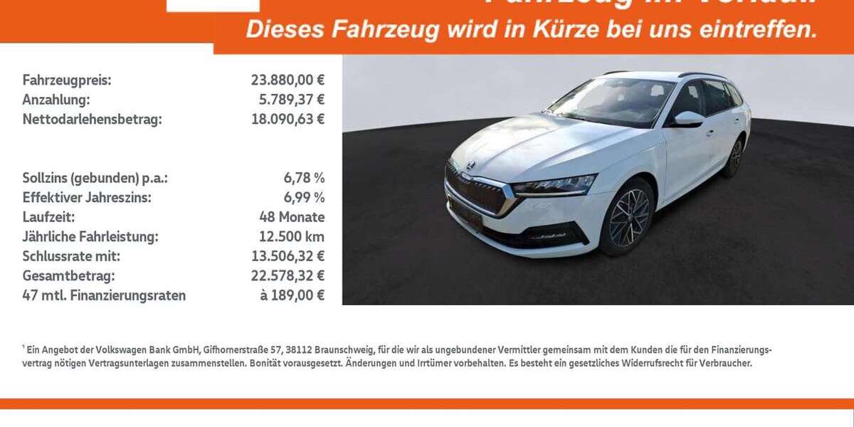 Skoda Octavia 83.216 km 23.880 &euro; Nordhorn 48529