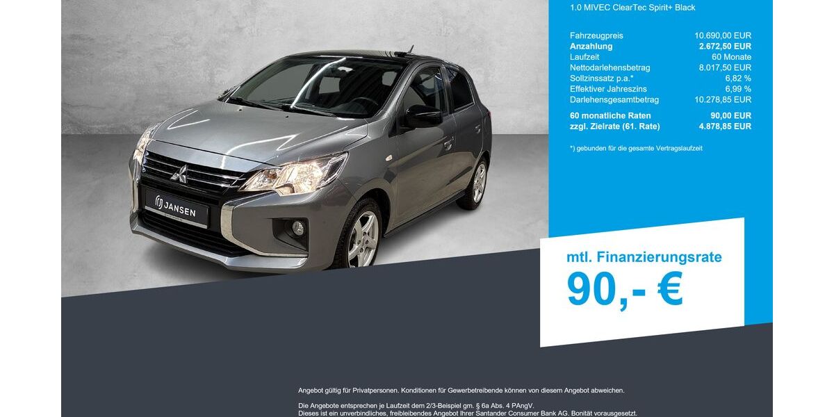 Mitsubishi Space Star 56.700 km 10.690 &euro; Lingen-Ems 49809