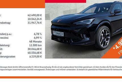 Cupra Formentor 3.999 km 42.290 &euro; Nordhorn 48529