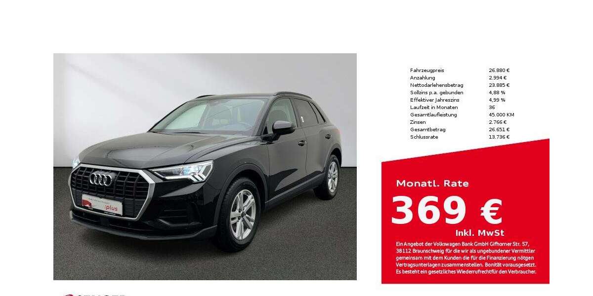 Audi Q3 73.163 km 26.880 &euro; Lingen 49809