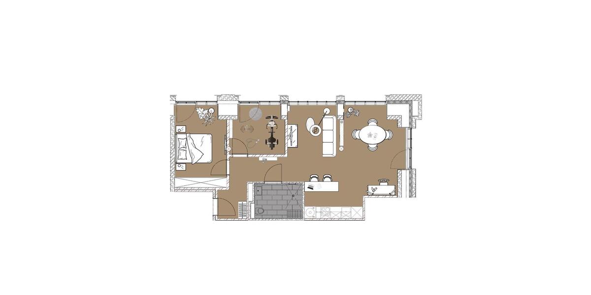 Etagenwohnung Nordhorn Bookholt - 2 Zimmer, 980&euro; | Angebot:22305783