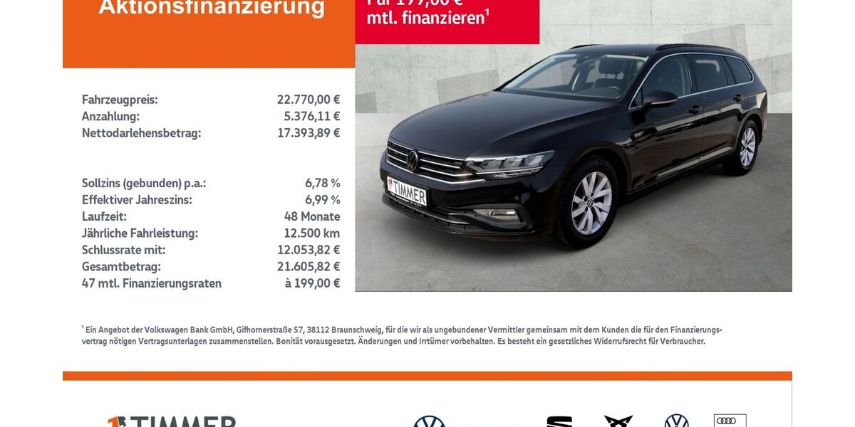 VW Passat Variant 91.124 km 22.770 &euro; Gronau 48599