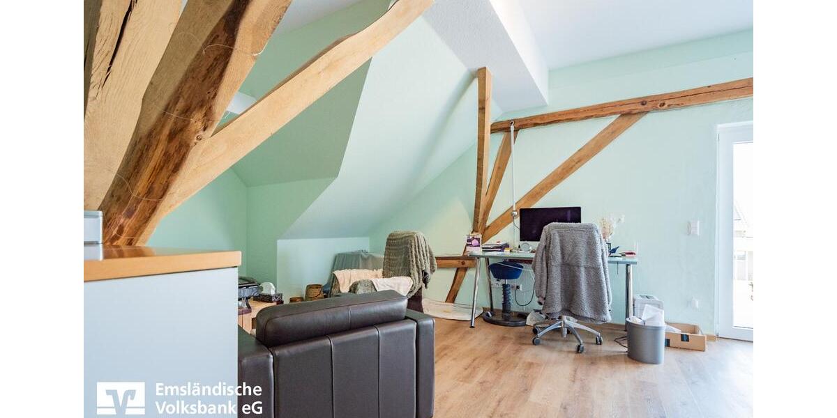 Dachgeschoßwohnung Lingen (Ems) Gauerbach - 2 Zimmer, 77 m&sup2;, 780&euro; | Angebot:26095435