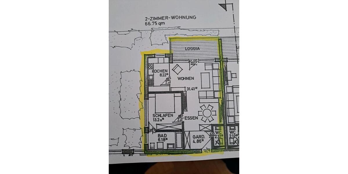 Erdgeschoßwohnung Lingen (Ems) - 2 Zimmer, 67 m&sup2;, 165.000&euro; | Angebot:27298192