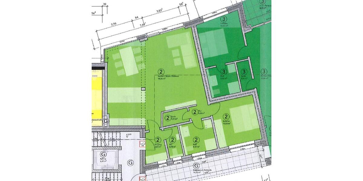 Erdgeschoßwohnung Lingen (Ems) - 2 Zimmer, 83 m&sup2;, 950&euro; | Angebot:25852977