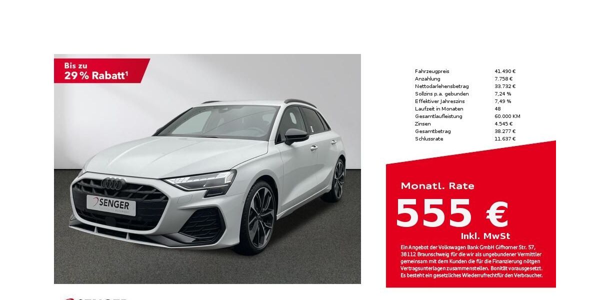 Audi A3 8.900 km 41.490 &euro; Lingen 49809