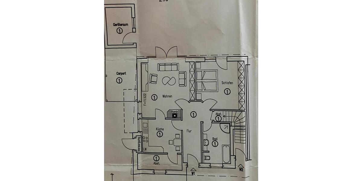 Erdgeschoßwohnung Ochtrup - 2 Zimmer, 105 m&sup2;, 289.000&euro; | Angebot:26091019