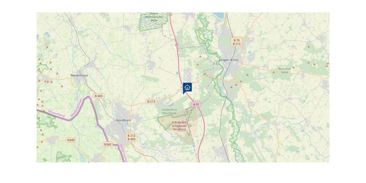 Gewerbeobjekt Wietmarschen - 1.500&euro; | Angebot:25073390