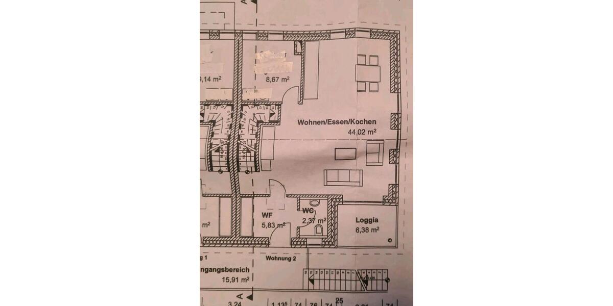 Maisonettenwohnung Lingen (Ems) Gauerbach - 4 Zimmer, 95 m&sup2;, 950&euro; | Angebot:25842945