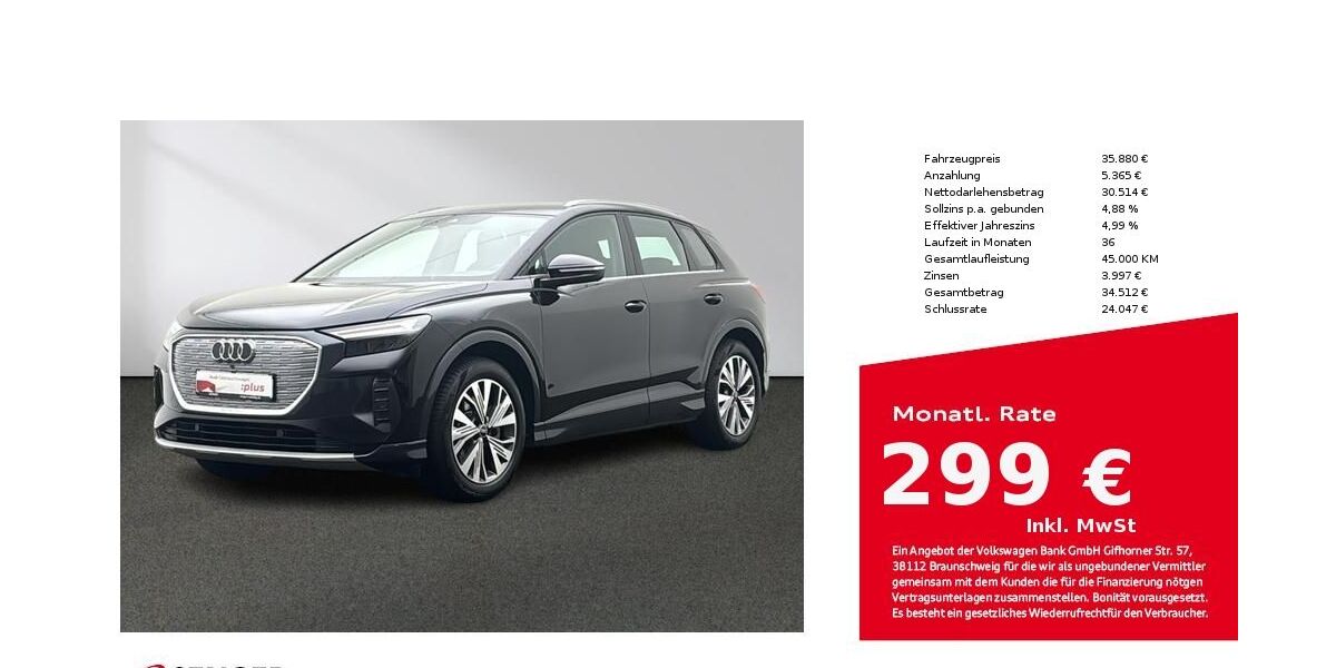 Audi Q4 e-tron 25.795 km 35.880 &euro; Lingen 49809