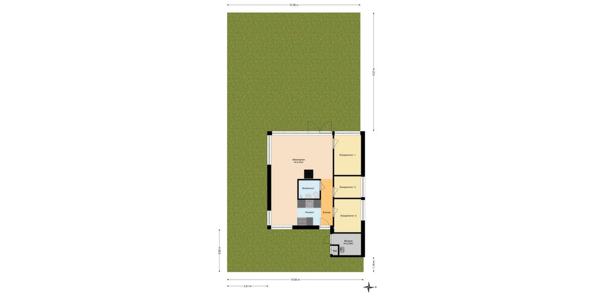 Bungalow Nordhorn Bookholt - 1 Zimmer, 50 m&sup2;, 138.500&euro; | Angebot:26265744