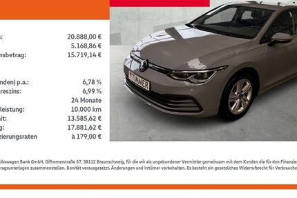 VW Golf 52.055 km 19.949 &euro; Gronau 48599
