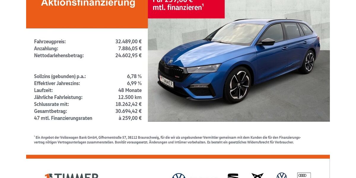 Skoda Octavia 50.459 km 32.489 &euro; Gronau 48599