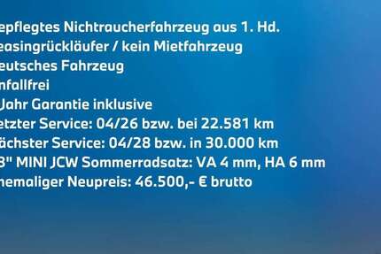 Mini John Cooper Works 22.595 km 31.911 &euro; Wietmarschen-Lohne 49835
