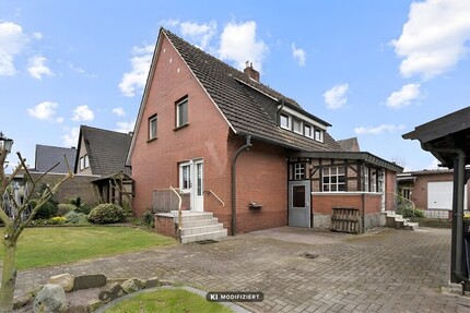 Wohnen und Wohlfühlen – Gemütliches Einfamilienhaus mit Garten und Nebengebäuden! - Haus Spelle | Angebot:26930817