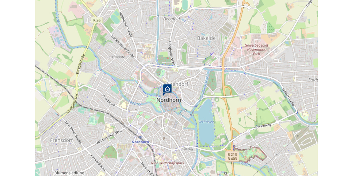 Gewerbeobjekt Nordhorn - 500&euro; | Angebot:25978742