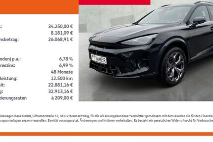 Cupra Formentor 21.143 km 33.940 &euro; Nordhorn 48529