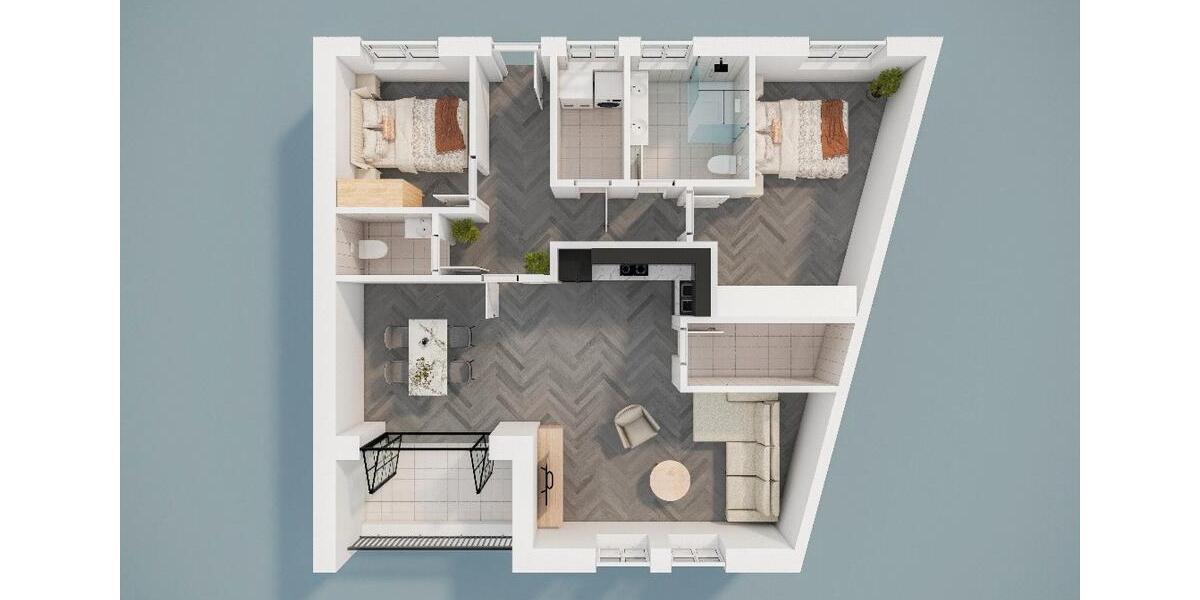 Etagenwohnung Lingen (Ems) - 3 Zimmer, 94 m&sup2;, 1.130&euro; | Angebot:23703727