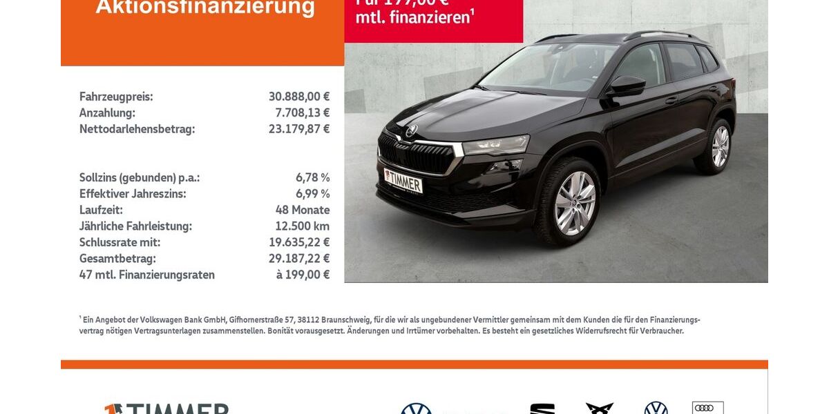 Skoda Karoq 25.634 km 30.888 &euro; Gronau 48599
