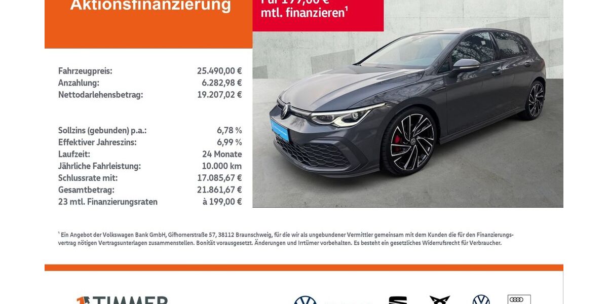 VW Golf 92.592 km 25.490 &euro; Lingen 49808