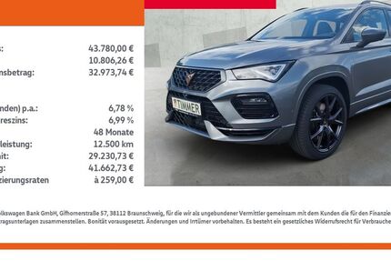 Cupra Ateca 2.999 km 43.490 &euro; Nordhorn 48529