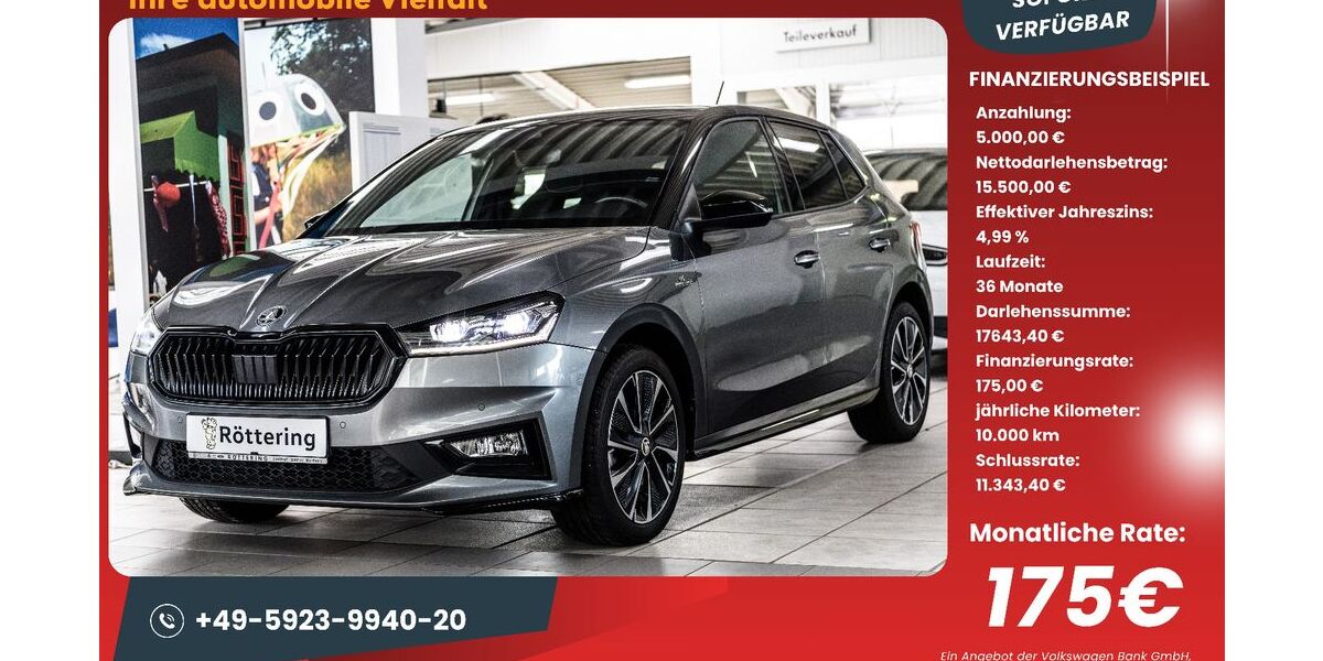 Skoda Fabia 39.026 km 20.500 &euro; Schüttorf 48465