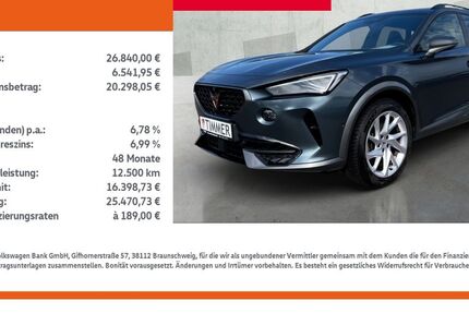 Cupra Formentor 33.552 km 26.570 &euro; Nordhorn 48529
