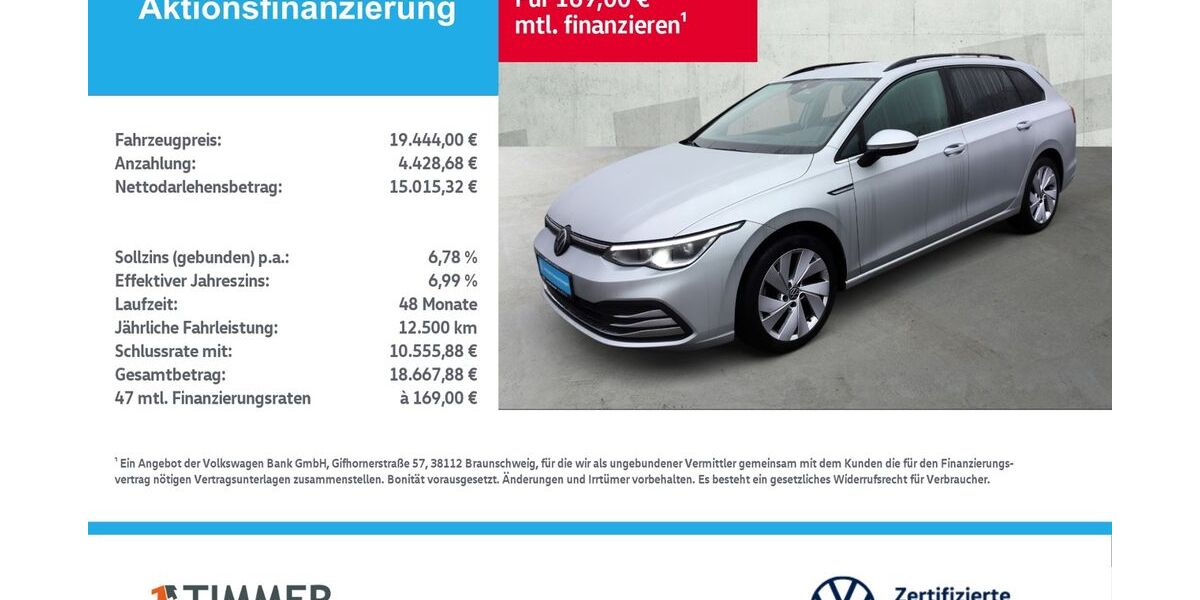 VW Golf 137.054 km 19.444 &euro; Lingen 49808