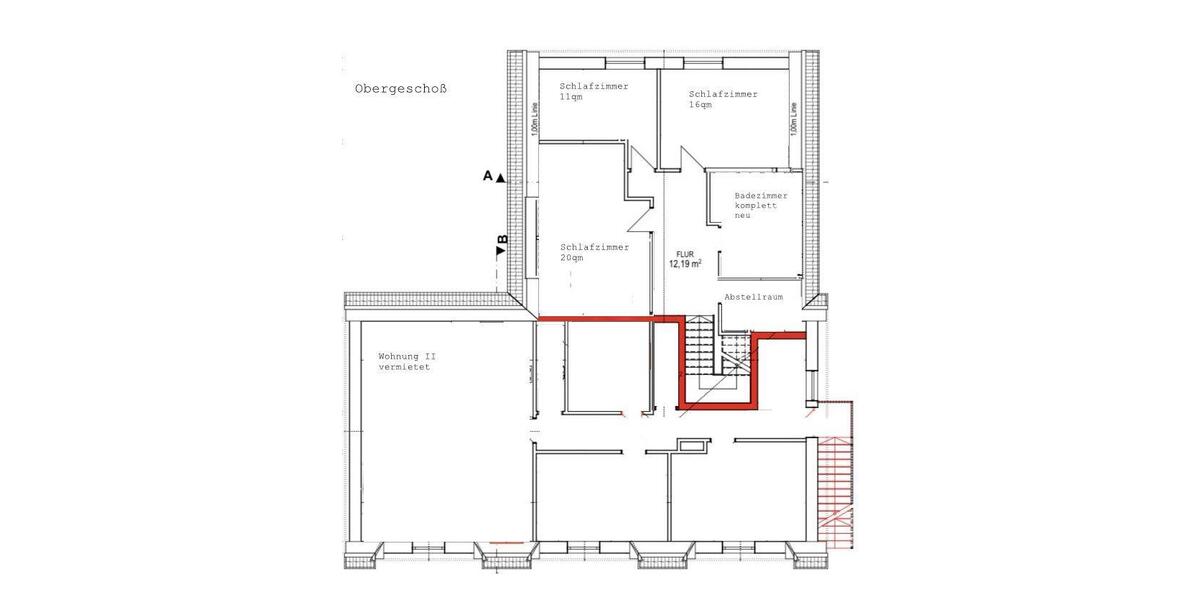 Mehrfamilienhaus, Wohnhaus Bawinkel - 3 Zimmer, 160 m&sup2;, 1.300&euro; | Angebot:24832011
