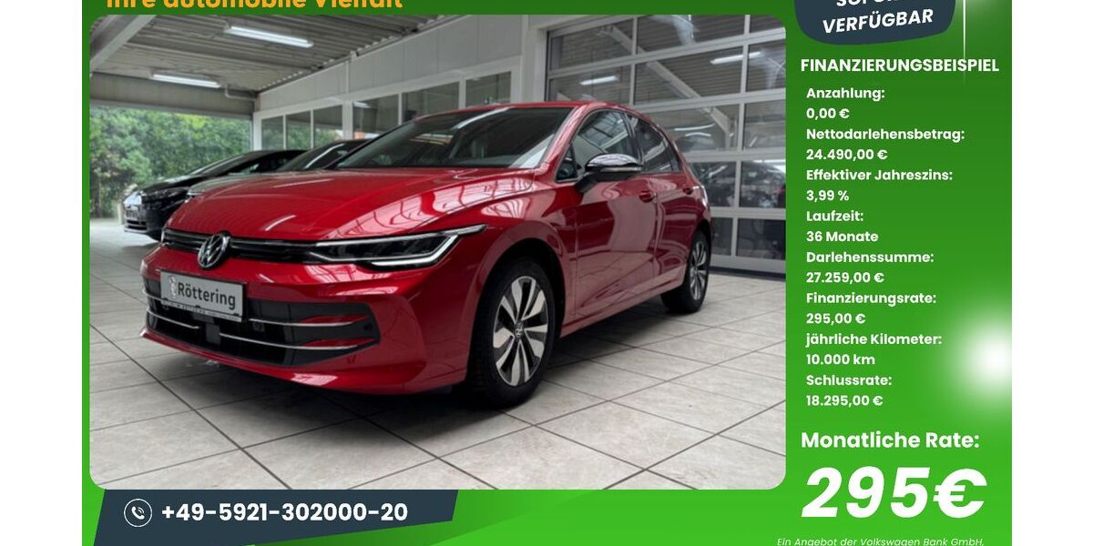 VW Golf 11.058 km 23.460 &euro; Schüttorf 48465